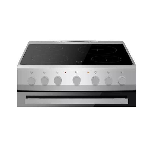 FAGOR - cuisinière vitrocéramique 62l 4 feux silver - FACV3004S - large