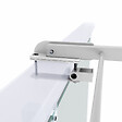 FOXYDRY - Étendoir balcon pliable et inclinable aluminium résistant – blanc – 118x63x8 cm - FOXYDRY DUO - vignette