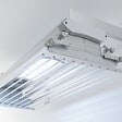 FOXYDRY - Étendoir électrique mur ou plafond en aluminium résistant – gris – 122x57x30 cm - FOXYDRY Air 120 - vignette