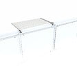 FOXYDRY - Étendoir balcon pliable et inclinable anti-rouille – blanc – 82x63x8 cm - FOXYDRY DUO - vignette