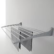 FOXYDRY - Étendoir à linge mural étendoir mural repliable – gris – 60x50x10 cm - FOXYDRY Fold Down 60 - vignette