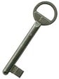 HERACLES - Gâche simple empennage pour serrure monopoints à  larder NF et NFQC noire HERACLES - I-L999-GH1NR - vignette