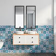 VINYL WAY - Lot de 8 carreaux adhésifs 20x20 cm- MYRIAM - 57840 - vignette
