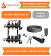 HYPOCAUSTUM - Kit plancher chauffant hydraulique 60 m² - Tube Multicouche - Collecteur Polymère - vignette