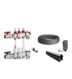 HYPOCAUSTUM - Kit plancher chauffant hydraulique 40 m² - Tube Multicouche - Collecteur Inox - vignette