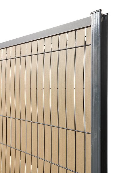 SYLWAY - Kit de lamelles occultantes bois composite, H.1,53 x L.2 m, sable, SYLWAY - large