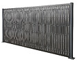 SYLWAY - Kit de lamelles occultantes bois composite, H. 1,73 x L.2,5 m, noir, SYLWAY - vignette