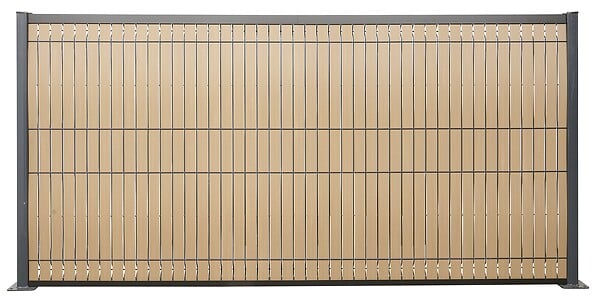 SYLWAY - Kit de lamelles occultantes bois composite, H.1,73 x L.2,5 m, sable, SYLWAY - large