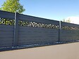 SYLWAY - Lame clôture bois composite, H.16,5 x L.165 cm, gris anthracite, SYLWAY - vignette
