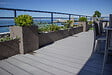 SYLWAY - Lame terrasse bois composite, H.16,5 x L.300 cm, gris anthracite, SYLWAY - vignette