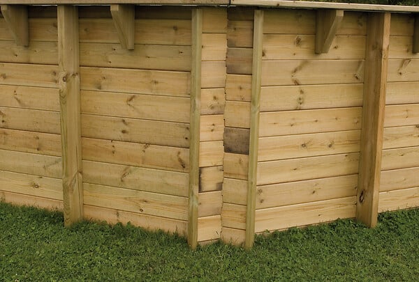 UBBINK PIS - Piscine Océa - Liner Beige - 580x130cm - large