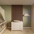 AJ TIMBER - Lot de 2 panneaux tasseaux Decowall Acoustic - Noyer - 2600x300x17mm - vignette