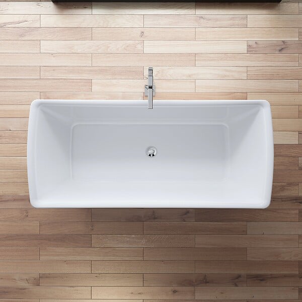 SPALINA - Baignoire Ilot Kira 170 blanche 170 x75 x63 cm, by SPALINA - large