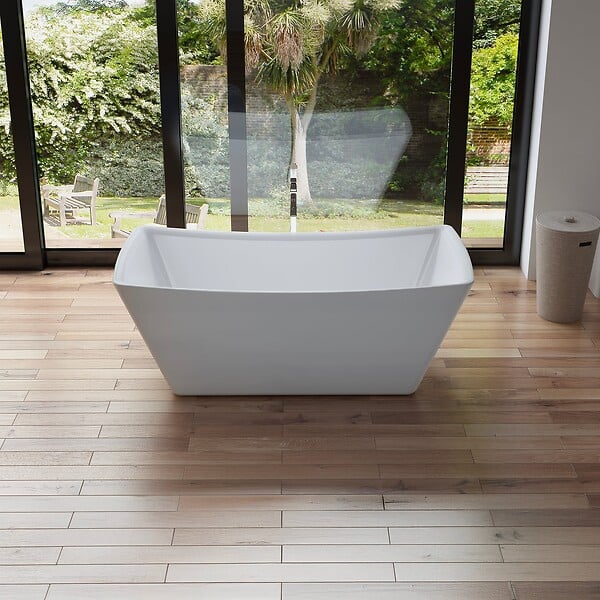 SPALINA - Baignoire Ilot Kira 170 blanche 170 x75 x63 cm, by SPALINA - large