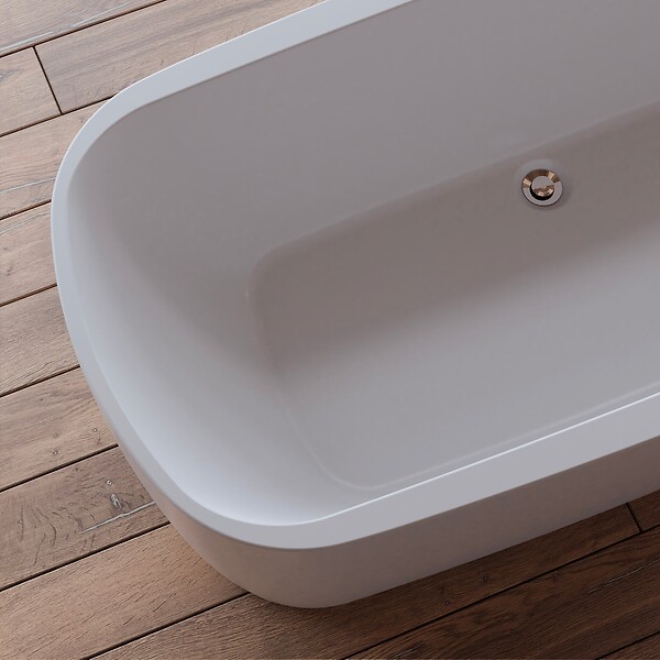 SPALINA - Baignoire Ilot Dune 170 blanche 170 x80 x58 cm, by SPALINA - large