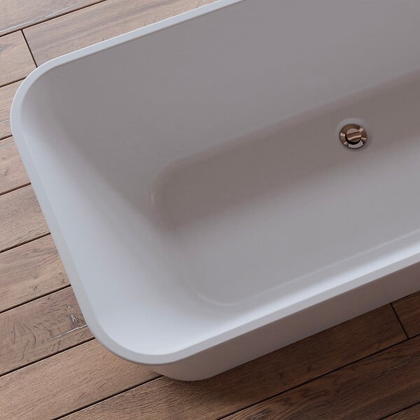 SPALINA - Baignoire Ilot Stellar 170 blanche 170 x75 x58 cm, by SPALINA - large