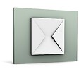 ORAC DECOR - W106 ENVELOP - élément décoratif mural pour former des motifs - 33,3x33,3x2,9cm (L x l x h) Orac Decor Carton complet - vignette