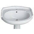 PLANETE BAIN - Lavabo colonne style antique en céramique - vignette