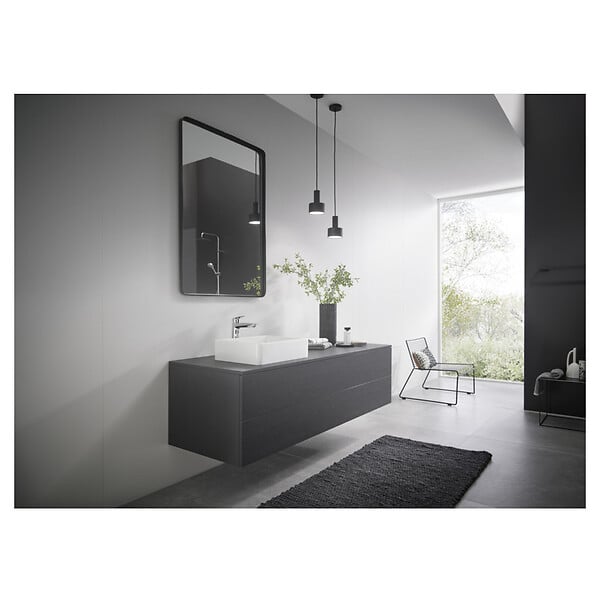 HANSGROHE - Logis Mitigeur de lavabo 190 HANSGROHE 71090000 avec tirette et vidage synthétique - large
