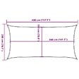 VIDAXL - vidaXL Voile d'ombrage 160 g/m² Noir 2x4 m PEHD - vignette