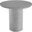 TECTAKE - Table de jardin ronde résistante aux intempéries 86,5x75,5cm - vignette