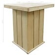 VIDAXL - vidaXL Table de bar 75x75x110 cm Pin imprégné - vignette