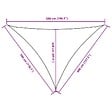 VIDAXL - vidaXL Voile de parasol tissu oxford triangulaire 3x4x5 m anthracite - vignette