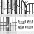 TECTAKE - Enclos pour chien modulable gris - vignette