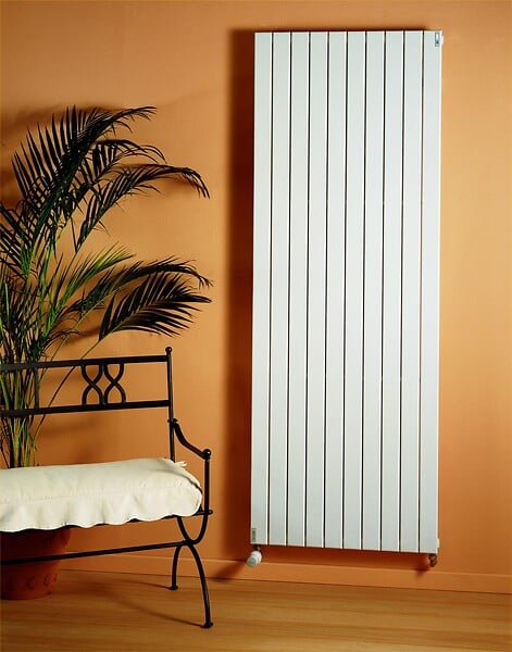 ACOVA - Radiateur Fassane Prem's - Vertical double - Puissance 1800W - H: 2000 - L: 592 - Blanc - large