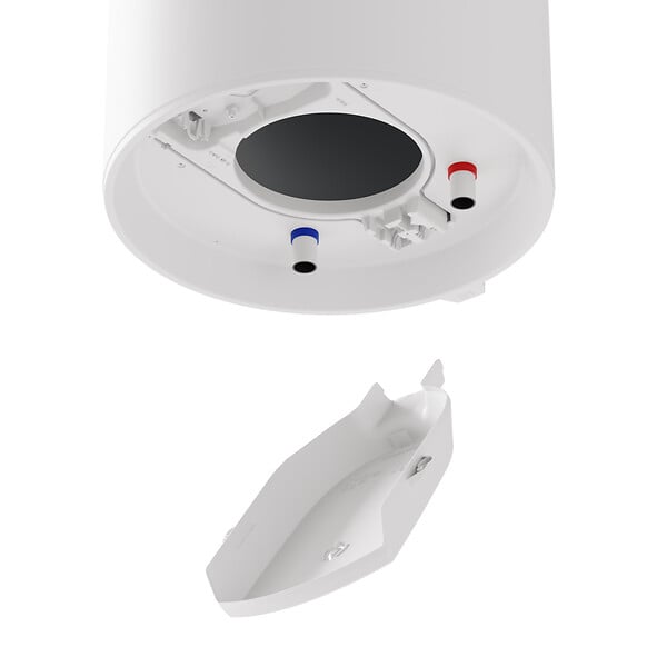 THERMOR - Chauffe-eau électrique Duralis Thermor - Vertical - Stable  -150L - 1800W - Blanc - large