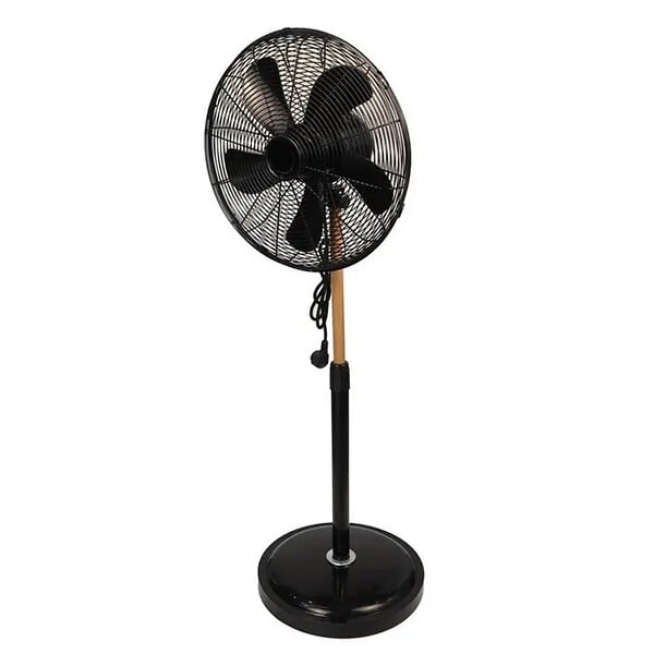 NIKLAS - Ventilateur sur Pied 60W sur Mat en Bois réglable - Ventilateur Portable 3 Vitesses NIKLAS - large