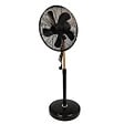 NIKLAS - Ventilateur sur Pied 60W sur Mat en Bois réglable - Ventilateur Portable 3 Vitesses NIKLAS - vignette