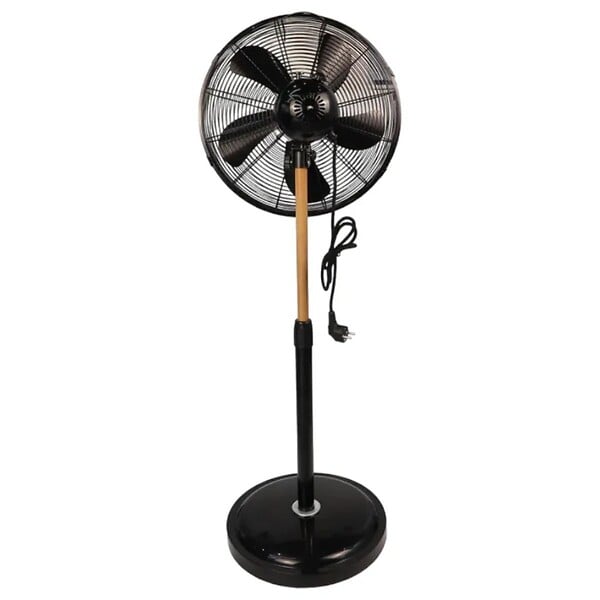 NIKLAS - Ventilateur sur Pied 60W sur Mat en Bois réglable - Ventilateur Portable 3 Vitesses NIKLAS - large