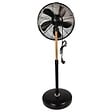 NIKLAS - Ventilateur sur Pied 60W sur Mat en Bois réglable - Ventilateur Portable 3 Vitesses NIKLAS - vignette