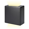 EDM - Applique murale LED 3W – Carré – 237lm – 4000K – IP54 – 2 projections - vignette