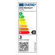 EDM - Applique murale LED 3W – Carré – 237lm – 4000K – IP54 – 2 projections - vignette