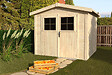 DECOR ET JARDIN - Abri de jardin Mano - Bois - SU 5,07m² - vignette