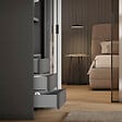 EMUCA - Tiroir extérieur Vertex avec réglages 3D hauteur 178 mm, 40kg, profondeur 450mm, Acier, Peint en aluminium - vignette