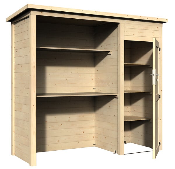 DECOR ET JARDIN - Abri de jardin Bruna - Bois - SU 1,01m² - large