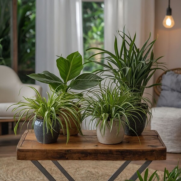 PLANT IN A BOX - Amical pour les animaux - Set de 4 - Pet Friendy Mix - Hauteur 25-40cm - ⌀12cm - large