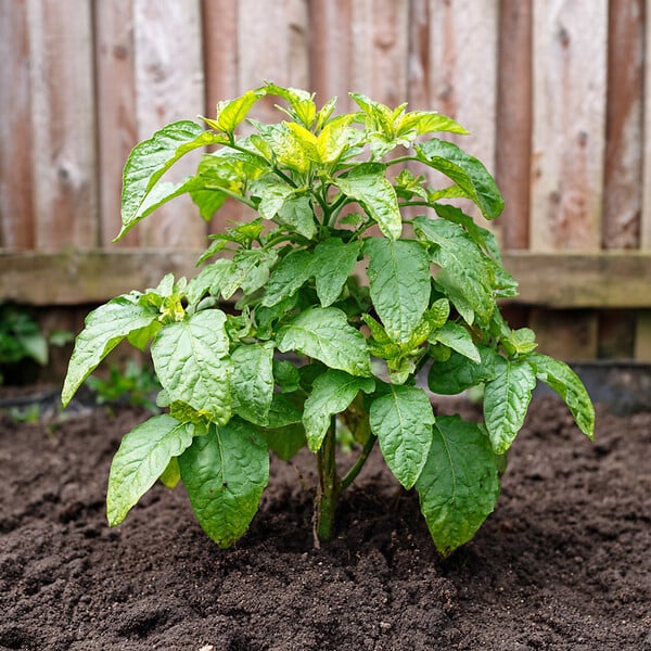 PLANT IN A BOX - Tomatillo - Set de 6 - Solanum Muricatum 'Pepino gold' - Hauteur 25-40cm - ⌀9cm - large