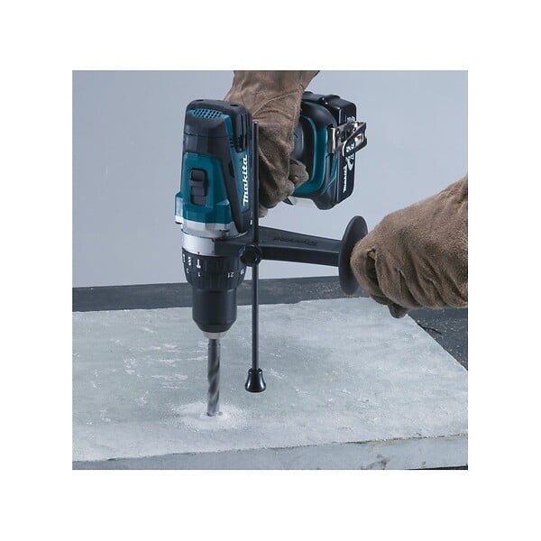 MAKITA - Perceuse visseuse à percussion MAKITA DHP458Z - Ø 13mm - 18V LXT (vendu sans batterie) - large