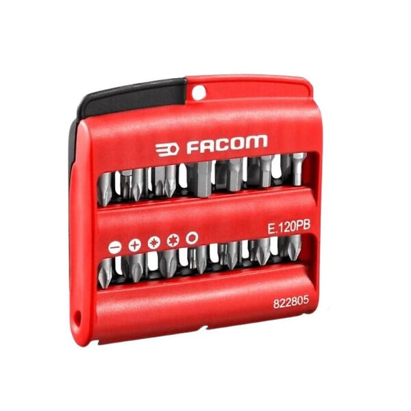 FACOM - Tournevis à cliquet avec 28 embouts de vissage FACOM ATCL.2A2PB Protwist - large