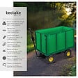 TECTAKE - Chariot de jardin 544 kg vert - vignette