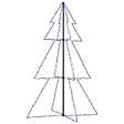 VIDAXL - vidaXL Arbre de Noël cône 200 LED d'intérieur/d'extérieur 98x150 cm - vignette