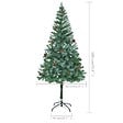VIDAXL - vidaXL Arbre de Noël artificiel avec pommes de pin 180 cm - vignette