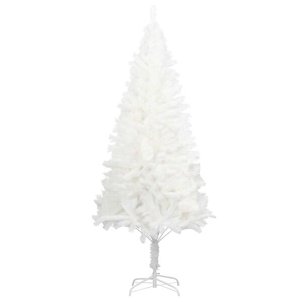 VIDAXL - vidaXL Arbre de Noël artificiel aiguilles réalistes blanc 240 cm - large