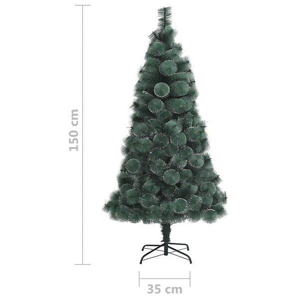 VIDAXL - vidaXL Sapin de Noël artificiel avec support Vert 150 cm PET - large