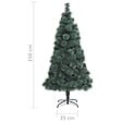 VIDAXL - vidaXL Sapin de Noël artificiel avec support Vert 150 cm PET - vignette