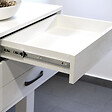 EMUCA - Lot de 5 jeux de coulisses pour tiroirs, roulement à billes, hauteur 45mm, profondeur 350mm, à sortie totale, avec push, fermeture amortie, zingué - vignette